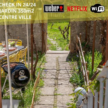 Appartement T3 63M2 - L'Atypique Et Son Jardin De 350M2 Au Coeur De Digne Luaran gambar